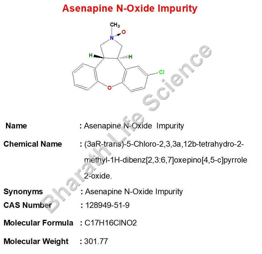 Asenapine N-Oxide  Impurity 